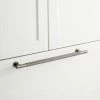 Signature Hardware Evinger 14 in. Rectangular Knurled Appliance Pull in Antique Nickel