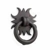 Signature Hardware Sun 3-3/4 in. Brass Door Knocker in Oil Rubbed Bronze