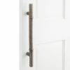 Signature Hardware Bamboo 36 in. Brass Door Pull in Antique Brass