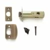 Signature Hardware 2-3/8 in. Brass Privacy Latch Backset in Antique Brass