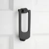 Signature Hardware Tyson Brass Door Knocker in Satin Black