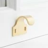 Signature Hardware Solid Brass Window Sash Hook in Satin Brass
