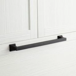Signature Hardware Rosser 16-1/2 in. Rectangular Appliance Pull in Dark Bronze