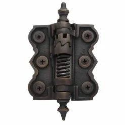 Signature Hardware 4-3/4 in. Residential Self-Closing Screen Door Hinge in Oil Rubbed Bronze