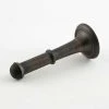 Signature Hardware Rook Brass Baseboard Door Bumper in Oil Rubbed Bronze