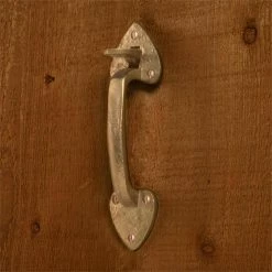 Signature Hardware 7-7/8 in . Bronze Rim Lock in Living Bronze