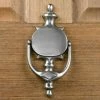 Signature Hardware Regal 3-5/8 in. Brass Door Knocker in Antique Pewter