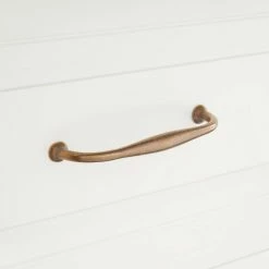 Signature Hardware Padilla 6-3/4 in. Bronze Pull in Dark Bronze