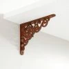 Signature Hardware Pennsylvania Dutch 6-3/8 in. Cast Iron Shelf Bracket in Rust