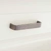 Signature Hardware Barrus 1-1/2 x 4-3/4 in. Brass Cup Pull in Satin Brass