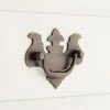 Signature Hardware Chippendale 3-1/2 in. Brass Drawer Pull in Antique Brass