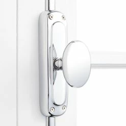 Signature Hardware CLASSIC BRASS OVAL WINDOW CREMONE B