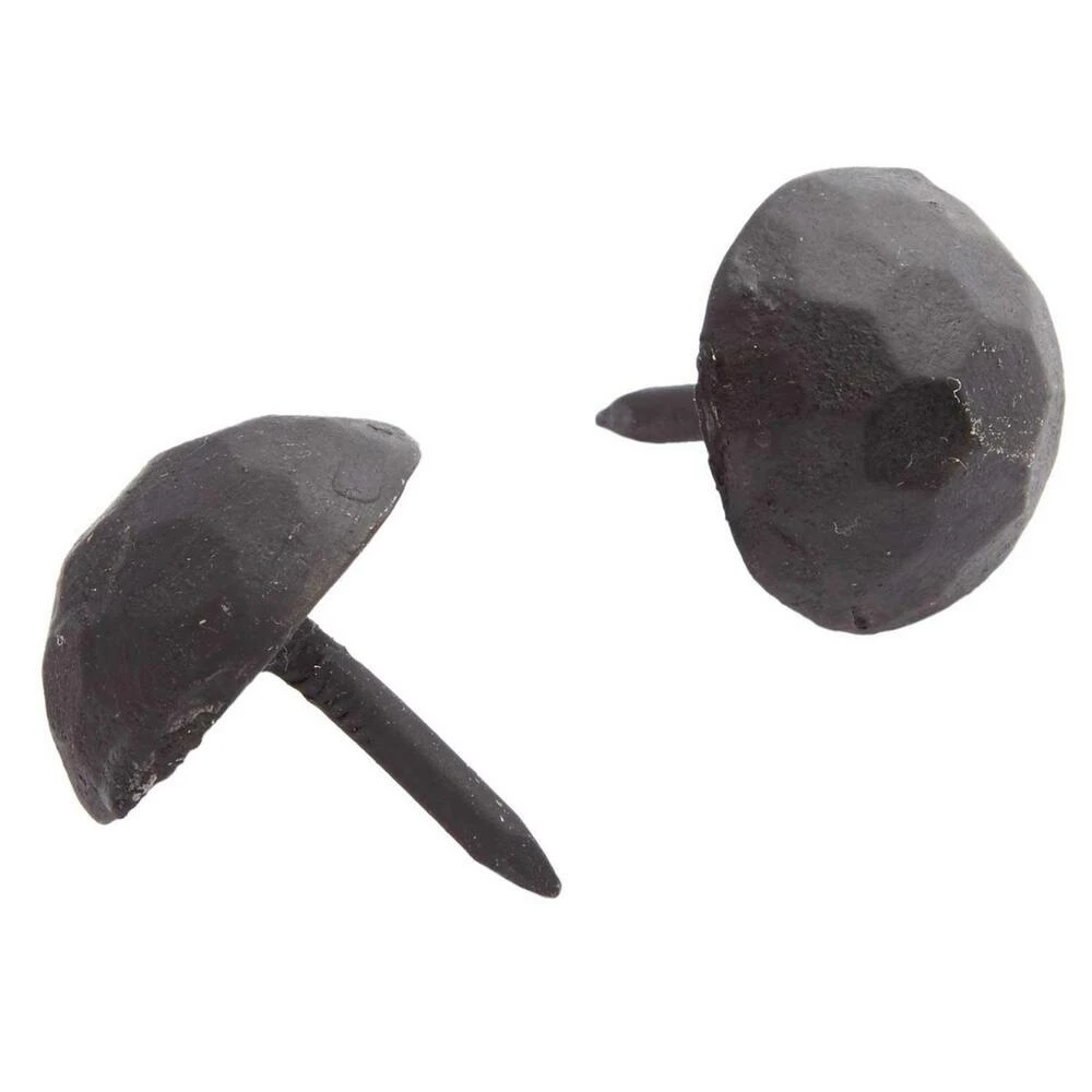 Signature Hardware Geodesic 1-1/8 in. Hand Forged Iron Clavos in Natural Black