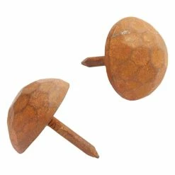 Signature Hardware Geodesic 1-1/8 in. Hand Forged Iron Clavos in Rust