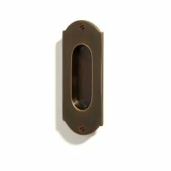 Signature Hardware Old World 2 in. Brass Door Pull in Polished Brass
