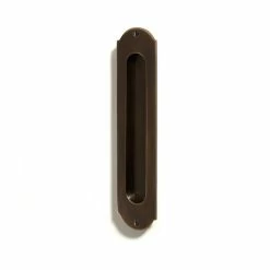 Signature Hardware Old World 2 in. Brass Door Pull in Antique Brass
