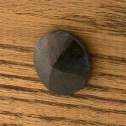 Signature Hardware Pyramid 3/4 in. Hand Forged Iron Round Nail Head Clavos in Natural Black