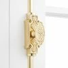 Signature Hardware Lampton LAMPTON BRASS WINDOW CREMONE BOLT -
