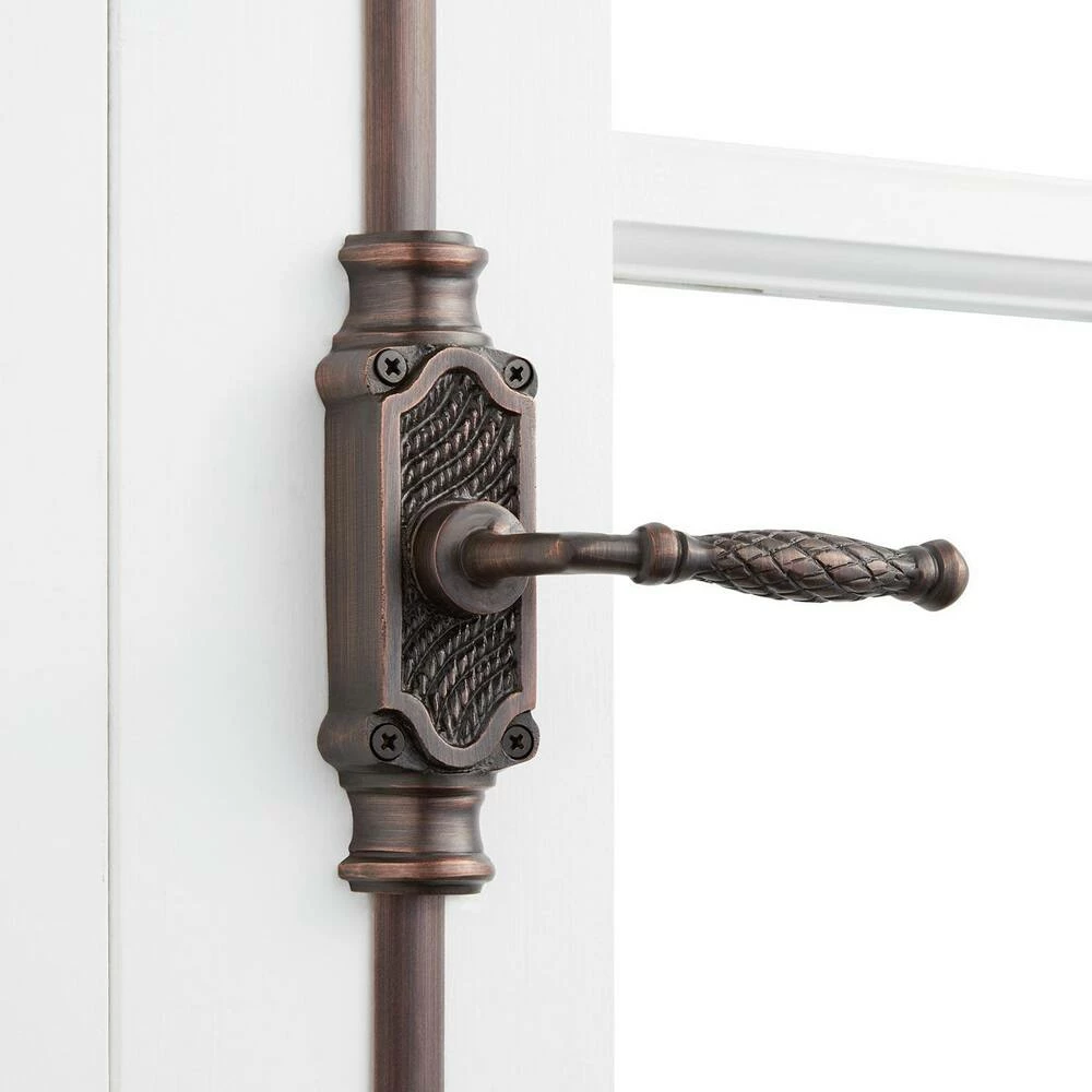 Signature Hardware Havering HAVERING BRASS WINDOW CREMONE BOLT