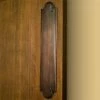 Signature Hardware Tiered 2-1/2 in. Brass Push Plate in Oil Rubbed Bronze
