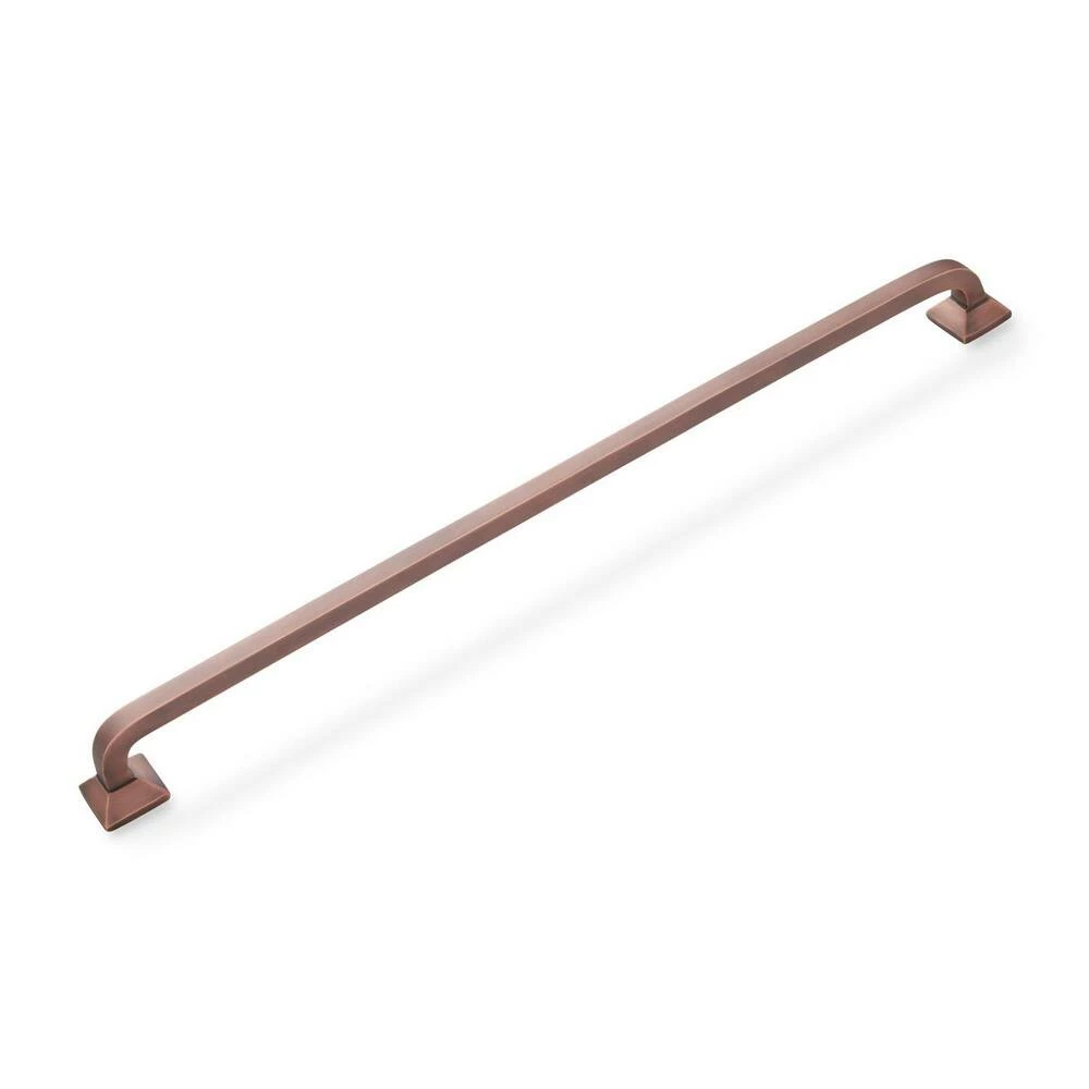 Signature Hardware Klein 24 in. Brass Appliance Pull in Antique Copper