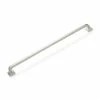 Signature Hardware Klein 24 in. Brass Appliance Pull in Brushed Nickel