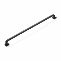 Signature Hardware Klein 24 in. Brass Appliance Pull in Black Powder Coat