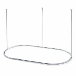 Signature Hardware 4 in. Brass Sliding Door Edge Pull in Brushed Nickel