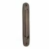 Signature Hardware 4 in. Brass Sliding Door Edge Pull in Polished Brass