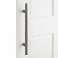 Signature Hardware Kobe 24 in. Brass Door Pull in Antique Brass