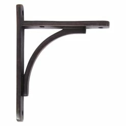 Signature Hardware Rustic Shelf Bracket in Oil Rubbed Bronze