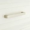 Signature Hardware Gebara 5/8 x 13-1/8 in. Brass Cabinet Pull in Satin Chrome