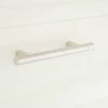 Signature Hardware Khoit 1/2 x 8 in. Brass Cabinet Pull in Polished Brass