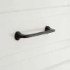 Signature Hardware Amarilla 7 in. Solid Brass Cabinet Pull in Black
