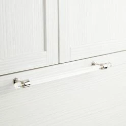 Signature Hardware Beryn 15 in. Appliance Pull in Polished Nickel