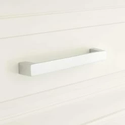 Signature Hardware Gebara 5/8 x 5-1/2 in. Brass Cabinet Pull in Satin Brass