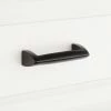 Signature Hardware Rindahl 3-3/8 in. V-shaped Cabinet Pull in Matte Black