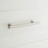 Signature Hardware Diehl 10 in. Adjustable Solid Brass Round Drawer Pull in Brushed Nickel