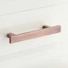 Signature Hardware Covello 5-1/2 in. Rectangular Cabinet Pull in Antique Copper