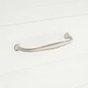Signature Hardware Padilla 4-7/8 in. Brass Cabinet Pull in Satin Brass