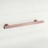 Signature Hardware Diehl 6 in. Rectangular Adjustable Cabinet Pull in Antique Copper