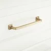 Signature Hardware Avignon 1/2 x 7-3/4 in. Brass Cabinet Pull in Antique Copper