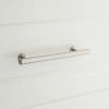 Signature Hardware Diehl 8 in. Adjustable Solid Brass Round Drawer Pull in Brushed Nickel
