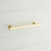 Signature Hardware Diehl 8 in. Adjustable Solid Brass Round Drawer Pull in Polished Brass