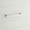 Signature Hardware Diehl 8 in. Adjustable Solid Brass Round Drawer Pull in Polished Nickel