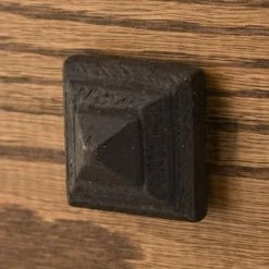Signature Hardware Pyramid 1-1/4 in. Hand Forged Iron Clavos in Natural Black