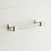 Signature Hardware Industrial 5-1/16 in. Cabinet Pull in Polished Nickel