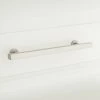 Signature Hardware Diehl 8 in. Rectangular Adjustable Cabinet Pull in Brushed Nickel