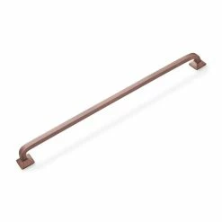 Signature Hardware Klein 12 in. Brass Appliance Pull in Antique Copper