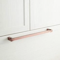 Signature Hardware Hovland 16-1/4 in. Rectangular Appliance Pull in Antique Copper